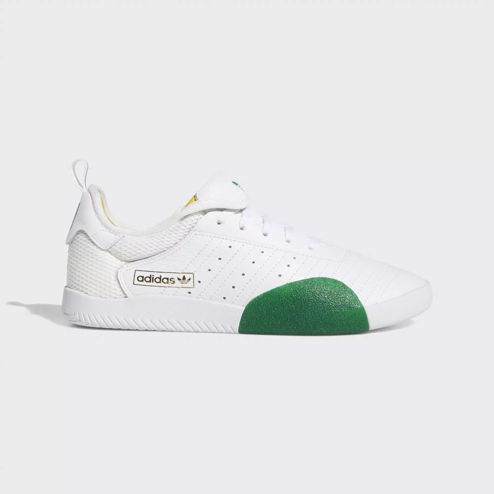 Adidas 3ST.003 Tenis Para Skate Blancos Para Hombre (MX-12101)